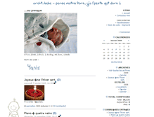 Tablet Screenshot of bebe.archidune.fr